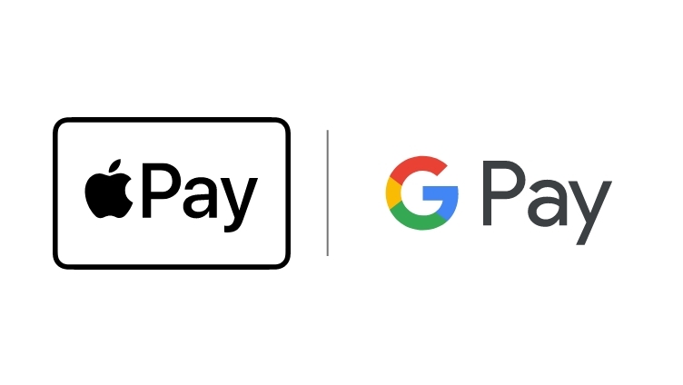 Apple Pay、Google Pay™ならスマートフォンでタッチでOK!